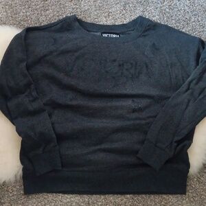 Victoria's secret sport sweatshirt in dark gray, size Small